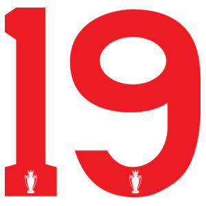 19 Times Champions Retro Light Tee Design