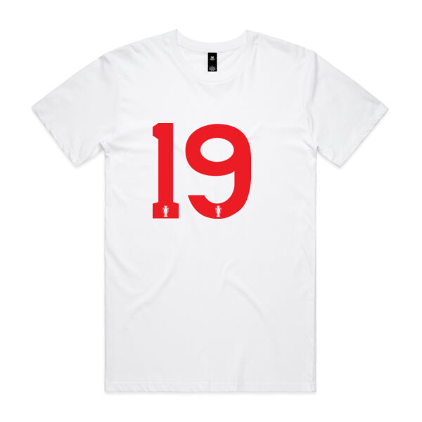 19 Times Champions Retro Light Tee Thumbnail